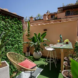 Rooftop Boho Loft Spanish Steps Apartment